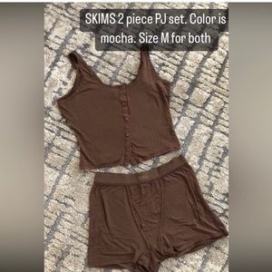 SKIMS 2 piece set (selling only together)